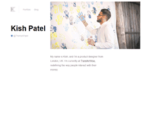 Tablet Screenshot of kishpatel.com